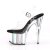 Pleaser Sandalia de Tacón ADORE-708HGI Plata Transparente Holograma EU-35 / US-5