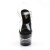 Pleaser Sandalia de Tacón ADORE-708LN Negro Transparente EU-37 / US-7