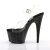 Pleaser Sandalia de Tacón ADORE-708MG Negro Transparente EU-35 / US-5