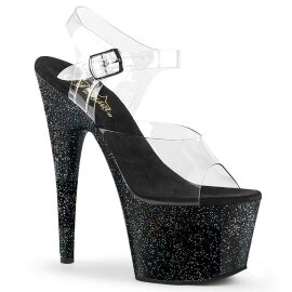 Pleaser Sandalia de Tacón ADORE-708MG Negro...