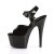 Pleaser Sandalia de Tacón ADORE-708N Negro Poliuretano termoplástico EU-35 / US-5