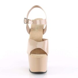 Pleaser Sandalia de Tacón ADORE-708N Crema...