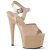 Pleaser Sandalia de Tacón ADORE-708N Crema Poliuretano termoplástico EU-35 / US-5