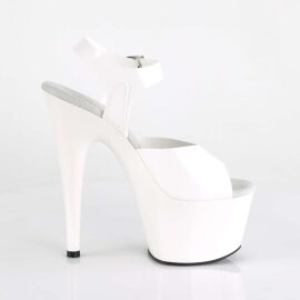 Pleaser Sandalia de Tacón ADORE-708N Blancoi Poliuretano termoplástico EU-38 / US-8