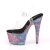 Pleaser Sandalia de Tacón ADORE-708REFL Transparente Estampado Galaxia EU-36 / US-6