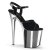 Pleaser Sandalia FLAMINGO-809 Negro Charol Plata Metalizado EU-37 / US-7