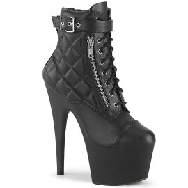 Pleaser ADORE-700-05 Platform Ankle Boots Synthetic Leather Black EU-35 / US-5