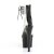 Pleaser Sandalias de plataforma ADORE-727RS con pedrería transparente negra EU-39 / US-9 Seminuevos