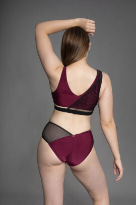 Zasha Polewear Pantalones Cortos Tiro Bajo Zoey Morera M