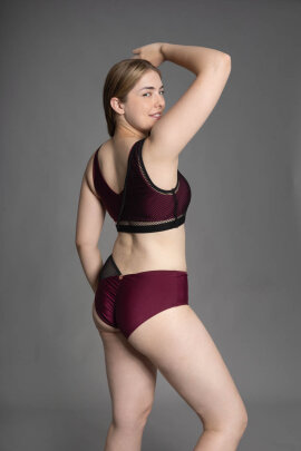 Zasha Polewear Pantalones Cortos Tiro Bajo Zoey Morera XL