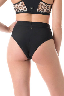Dragonfly Pantalones Cortos Molly Negro Leopard Mesh L
