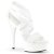 Pleaser Sandalia DELIGHT-669 Blanco EU-35 / US-5