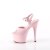 Pleaser Sandalias de plataforma ADORE-709 rosa de charol EU-40 / US-10