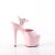 Pleaser Sandalias de plataforma ADORE-709 rosa de charol EU-40 / US-10