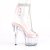 Pleaser STARDUST-1018C-2RS Plataforma Botines de Tobillo Transparente Rosa EU-35 / US-5