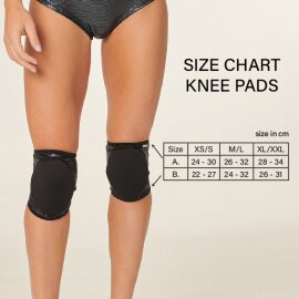 Paradise Chick Protectores de Rodillas Polecious Cereza M/L
