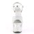 Pleaser Sandalia de Tacón ADORE-709-2G Plata Multi Purpurina EU-38 / US-8
