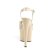 Pleaser Sandalia de Tacón ADORE-709 Crema Charol EU-35 / US-5