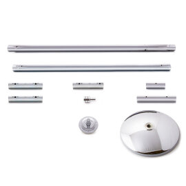 X-Pole XPert (NXN) Metalizado 45 mm 2,29 m - 2,78 m