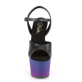 Pleaser Sandalia de Tacón ADORE-709BP Negro...