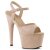 Pleaser Sandalia de Tacón ADORE-709FS Beige Imitación Ante EU-35 / US-5