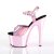 Pleaser Sandalia de Tacón ADORE-709HGCH Rosa Holograma EU-35 / US-5