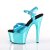 Pleaser Sandalia de Tacón ADORE-709HGCH Turquesa Holograma Metalizado EU-38 / US-8