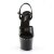 Pleaser Sandalia de Tacón ADORE-709LS Negro EU-40 / US-10