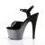 Pleaser Sandalia de Tacón ADORE-709OMBRE Negro Charol Plata-Negro Charol Multi Ocre EU-41 / US-11
