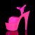 Pleaser Sandalia de Tacón ADORE-709UV Rosa Claro Neón EU-36 / US-6