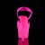 Pleaser Sandalia de Tacón ADORE-709UV Rosa Claro Neón EU-36 / US-6