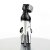 Pleaser Sandalia de Tacón ADORE-769RS Negro Plata Metalizado EU-40 / US-10
