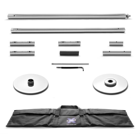 X-Pole SPORT Metalizado 40 mm 2,74 m - 2,99 m