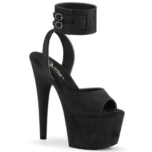 Pleaser Sandalia de Tacón ADORE-791FS Beige Imitación Ante EU-36 / US-6