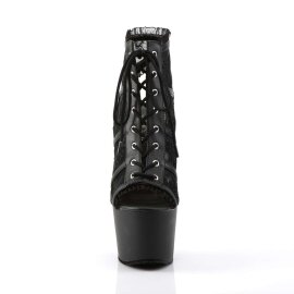Pleaser Botín ADORE-796LC Negro Cordones EU-35 / US-5