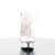 Pleaser Sandalia de Tacón ALLURE-608 Plata Transparente EU-37 / US-7