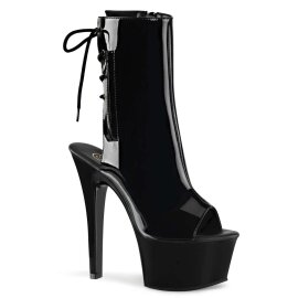 Pleaser Botín ASPIRE-1018 Negro Charol EU-37 / US-7