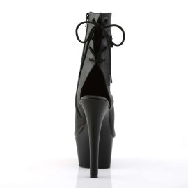 Pleaser Botín ASPIRE-1018 Negro Cuero Sintético EU-35 / US-5