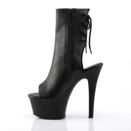 Pleaser Botín ASPIRE-1018 Negro Cuero Sintético EU-36 / US-6