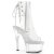 Pleaser Botín ASPIRE-1018C Plata Transparente EU-40 / US-10