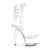 Pleaser Botín ASPIRE-1018C Plata Transparente EU-37 / US-7