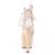 Pleaser Botín ASPIRE-600-30 Transparente Nude EU-35 / US-5