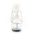 Pleaser Zapato Abierto ASPIRE-601 Plata Transparente EU-37 / US-7