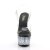 Pleaser Sandalia de Tacón ASPIRE-608STD Negro Transparente EU-37 / US-7