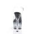 Pleaser Sandalia de Tacón ASPIRE-608STD Negro Transparente EU-37 / US-7