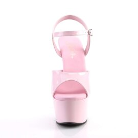 Pleaser Sandalia de Tacón ASPIRE-609 Rosa Claro...