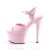 Pleaser Sandalia de Tacón ASPIRE-609 Rosa Claro Pastel EU-35 / US-5
