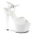 Pleaser Sandalia de Tacón ASPIRE-609 Blanco Charol EU-35 / US-5