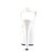 Pleaser Sandalia de Tacón ASPIRE-609 Blanco Charol EU-38 / US-8