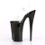 Pleaser Sandalia de Tacón BEYOND-008 Negro Transparente EU-39 / US-9